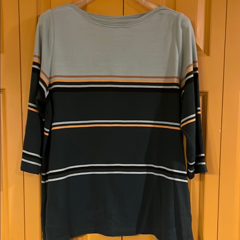 CH Banks 100% cotton top three quarter sleeve size X - so soft!